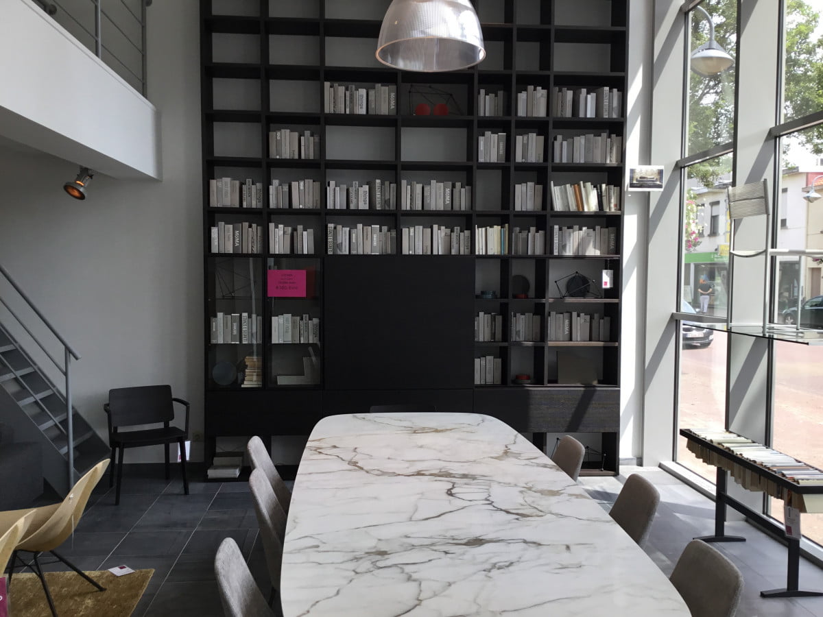 Interieuradvies in de toonzaal Veco