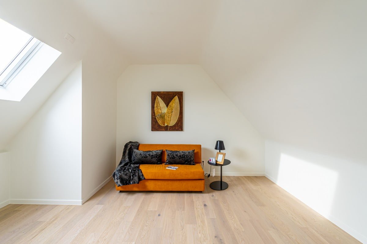 Penthouse Antwerpen, slaapkamer en dressing